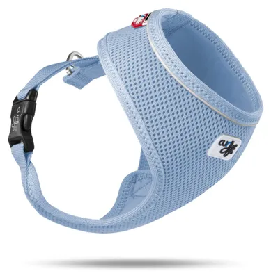 Productafbeelding van Curli Basic voerbak, Air-Mesh, kleur: hemelsblauw, maat: XS / gewicht: 2-4 kg