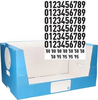 Immagine prodotto di Scatole di cartone aperte e impilabili 590 x 390 x 300 mm EDM