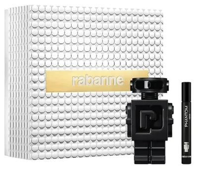 Productafbeelding van Phantom Parfum Geschenkset: Sprayflacon 100 ml + 10 ml – met geurnoten van rabarber, kardamom, citroen, bergamot, patchouli, lavendel, vanille en vetivergras