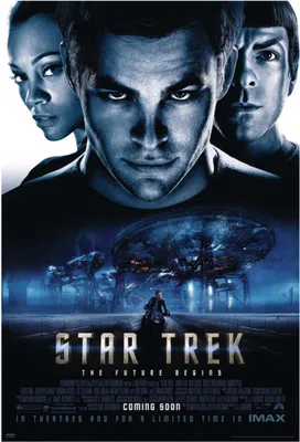 Produktbild von Star Trek XI Poster The Future Begins + Geschenkverpackung. Verschenkfertig!