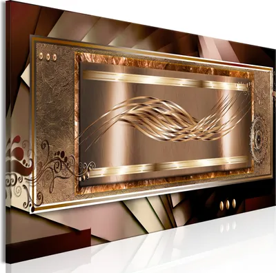Produktbild von Modernes Wandbild a-A-0725-b-a (150x50 cm) - 1 Teilig Bilder Fotografie auf Leinwand Foto Bild Dekoration Wand Bilder Kunstdruck ABSTRAKT