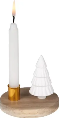 Produktbild von Räder Design Kerzenhalter Lichtgeschichten Tanne Weiß