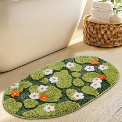 Obrázek produktu pro Koupelnová rohož z mikrovlákna s 3D strukturou - 50x100 cm