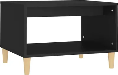 Obrázek produktu pro vidaXL Konferenční stolek černý 60x50x40 cm Materiál dřevo
