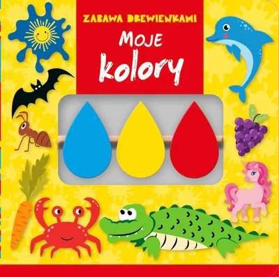 Obrázek produktu pro Zabawa drewienkami. Moje kolory - Opracowanie Zbiorowe (Für Kinder, Pädagogisch)