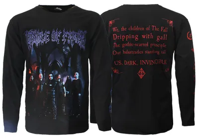Zdjęcie produktu dla Koszulka z nadrukiem „Existence Is Futile” zespołu Cradle Of Filth – rozmiar XXL