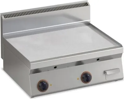 Obrázok produktu pre Elektrická grilovacia doska KBS, hladká nehrdzavejúca oceľ, plocha 996 x 555 mm, 2 ohrevné zóny