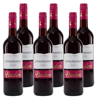 Produktbild von Wiihus Baden Spätburgunder -trocken- (6 x 0,75L)