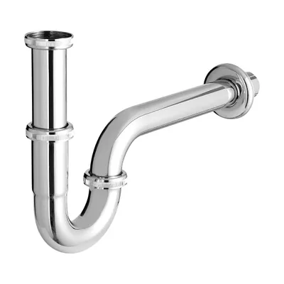 Produktbild von Design Rohrwaschbecken-Siphon, WaschbeckenSiphon,