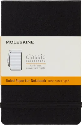 Produktbild von Moleskine Reporter, 9x14, liniert