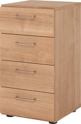 Produktbild von Hammerbacher Regal 2OH 4Schübe Nussbaum/Nussbaum 4032062325186