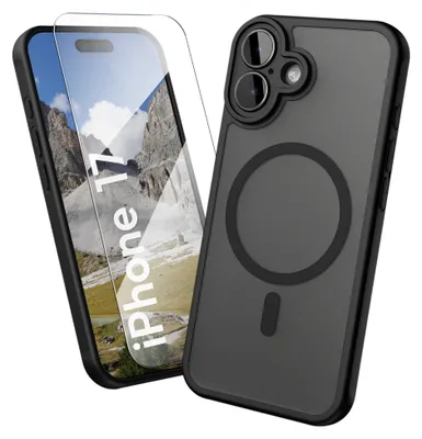 Produktbild von Oakshield Hülle für Apple iPhone 17 Hülle - Handyhülle [kompatibel mit MagSafe] - TPU Schutzhülle [robuster Fallschutz] - Mit [Schutzglas] - Case
