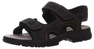 Produktbild von Rieker Tieffußbett Sandaletten in schwarz, Gr. 41