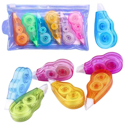 Produktbild von Set Korrekturbänder, bunte Verpackung mit Reißverschluss, 6-tlg