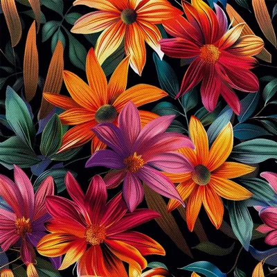 Immagine prodotto di OUTDOOR DEKOSTOFFE OXFORD - Motiv Blumen I DX5661