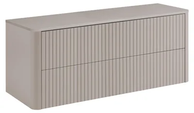 Image de Armoire de salle de bain, cachemire, finition cachemire, dimensions : 120,8 x 44,2 x 50 cm