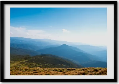 Produktbild von Bild - Bilder - Bilderrahmen - 70 cm x 50 cm - MDF-Rahmen, Wandkunst Tatra-Nationalpark