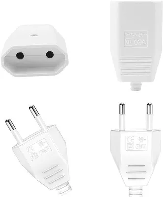 Produktbild von 4 Stück 2-poliger Schuko-Stecker 250 V 25 A Europäische Steckdosenplatte