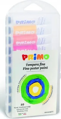 Obrázok produktu pre PRIMO Temperové farby 10 x 12 ml