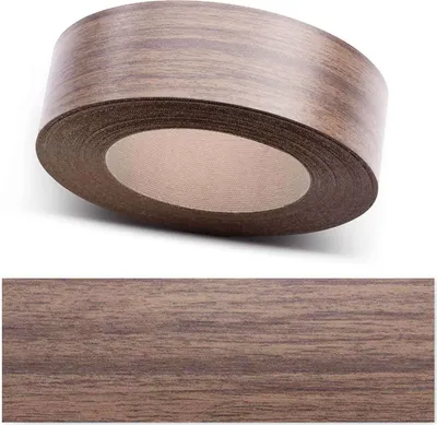 Produktbild von ben+camilla.com Kantenumleimer | Nussbaum 22 mm x 5 m | Sicherer, bequem, Profi Material