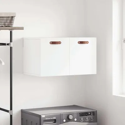 Produktbild von [Home] Wandschrank Weiß 60x36,5x35 cm Holzwerkstoff , Neue Mode 2024 im häuslichen Leben