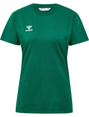 Produktbild von hummel  T-Shirt Rundhalsausschnitt gesticktes Logo Regular fit Größe: S