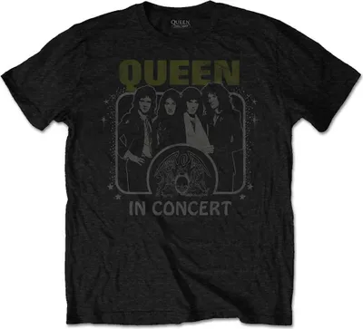 Produktbild von Queen In Concert Black L T-Shirt