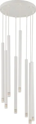 Immagine prodotto di Lampada a sospensione moderna a 8 tubi bianchi per soggiorno Sopel Laser 8xG9 3W Sigma Lighting