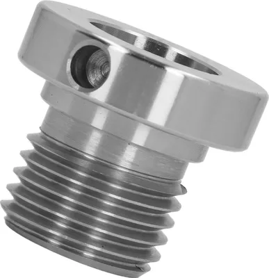 Produktbild von Holzbearbeitung Drehmaschine Spindel Adapter Edelstahl Drehmaschine Spindelstock Reduzierhülse 33mm Außengewinde 25mm Innengewinde