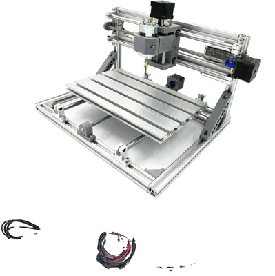 Obrázok produktu pre CNC gravírovací stroj, riadenie GRBL, ľahký a univerzálny, 3018, s 7 W laserom