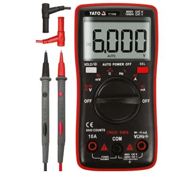 Produktbild von YATO Multimeter YT-73096 32mm 130mm 65mm 114g