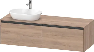 Produktbild von Duravit K24889L55550000 Ketho2 KWTU WH 1600x550x459 Az 2 Ei