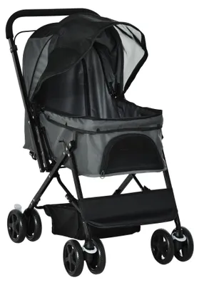 Productafbeelding van Pawhut Hondenbuggy met veiligheidsharnas, model D00-126