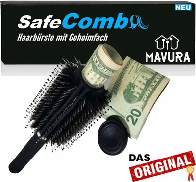 Immagine prodotto di SafeComb Spazzola per capelli Portavalori Portavalori Portavalori Portavalori Portavalori segreto