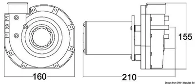 Produktbild von TECMA Zerkleinerungspumpe 24 V - Osculati 50.226.61