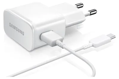Immagine prodotto di Caricabatterie da viaggio Samsung ETA-U90EWEG, con cavo USB-C 2.0A, colore bianco, confezione multipla