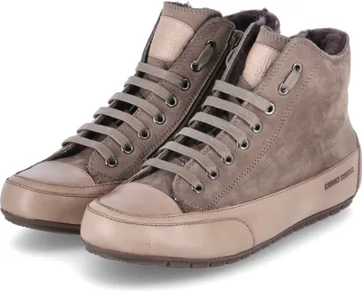 Produktbild von Candice Cooper Sneaker High Plus Fur Tamponato Stone Fango Damen 31323130373132 Grau 37 EU