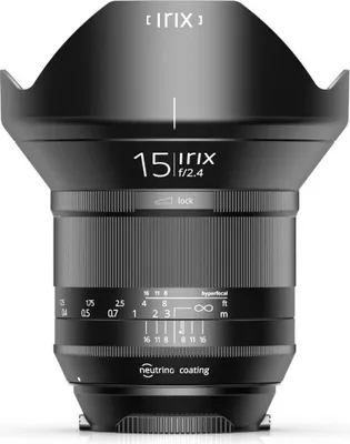 Produktbild von Irix Blackstone 15mm f/2.4 Nikon Ultraweitwinkelobjektiv manuell robust