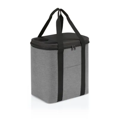 Produktbild von reisenthel coolerbag XL, Kühltasche, Thermotasche, Thermo Tasche, Twist Silver, 30 L, LH7052