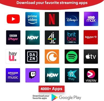 Produktbild von RCA RS32F3-EU Android Fernseher 80cm (32 Zoll) Smart TV mit Google Assistant, Chromecast, BT-Fernbedienung mit mikrofon, Prime Video, Netflix, Google Play Store für DAZN, Disney+ UVM, Triple-Tuner