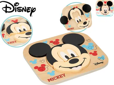 Produktbild von Mickey Mouse Holzpuzzle