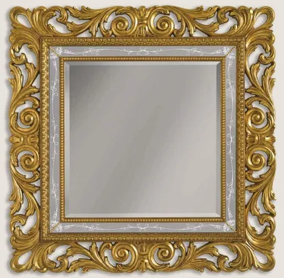 Produktbild von Casa Padrino Luxus Barock Spiegel Gold / Grau / Weiß - Prunkvoller Wandspiegel im Barockstil - Barock Möbel - Luxus Qualität -  Italy