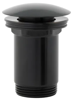 Image de Omnires  A706BL Bouchon « click-clack », noir mat