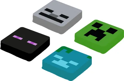 Produktbild von PIXIE CREW & MINECRAFT Ersatz-Multipixel-Set enderman