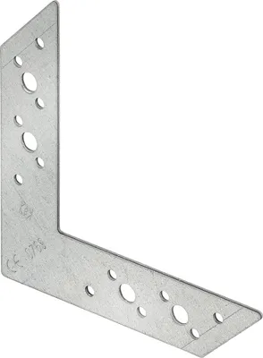 Produktbild von Vormann Eckverbinder sendzimir verzinkt 110 x 156 x 32 mm