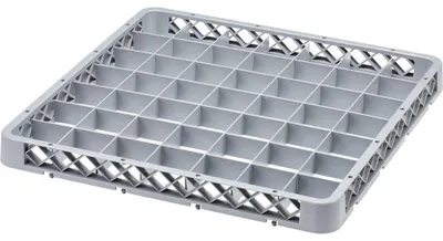 Produktbild von Aufsatzrand für Spülkorb 500x500 mm, 49 Fächer