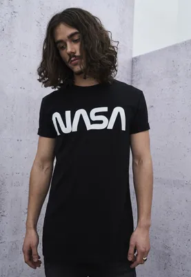 Image de Mister Tee Shirt - NASA WORM noir - 3XL