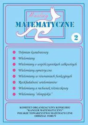 Immagine prodotto di Miniatury matematyczne 2 SŚ - (Lehrbuch für Gymnasium, Technikum auf Polnisch)