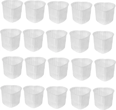Produktbild von 20 x Käseform - Herzform, Käse Form, Kaseform, Kase Form, Käse Formen, Käseformen