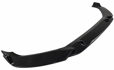 Produktbild von Frontlippe Spoiler Stoßstangenlippe Splitter Hochglanz Schwarz ABS Kunststoff Frontlippen-Schutzabdeckung für Audi 035 A4 S-Line S4 2015-2019